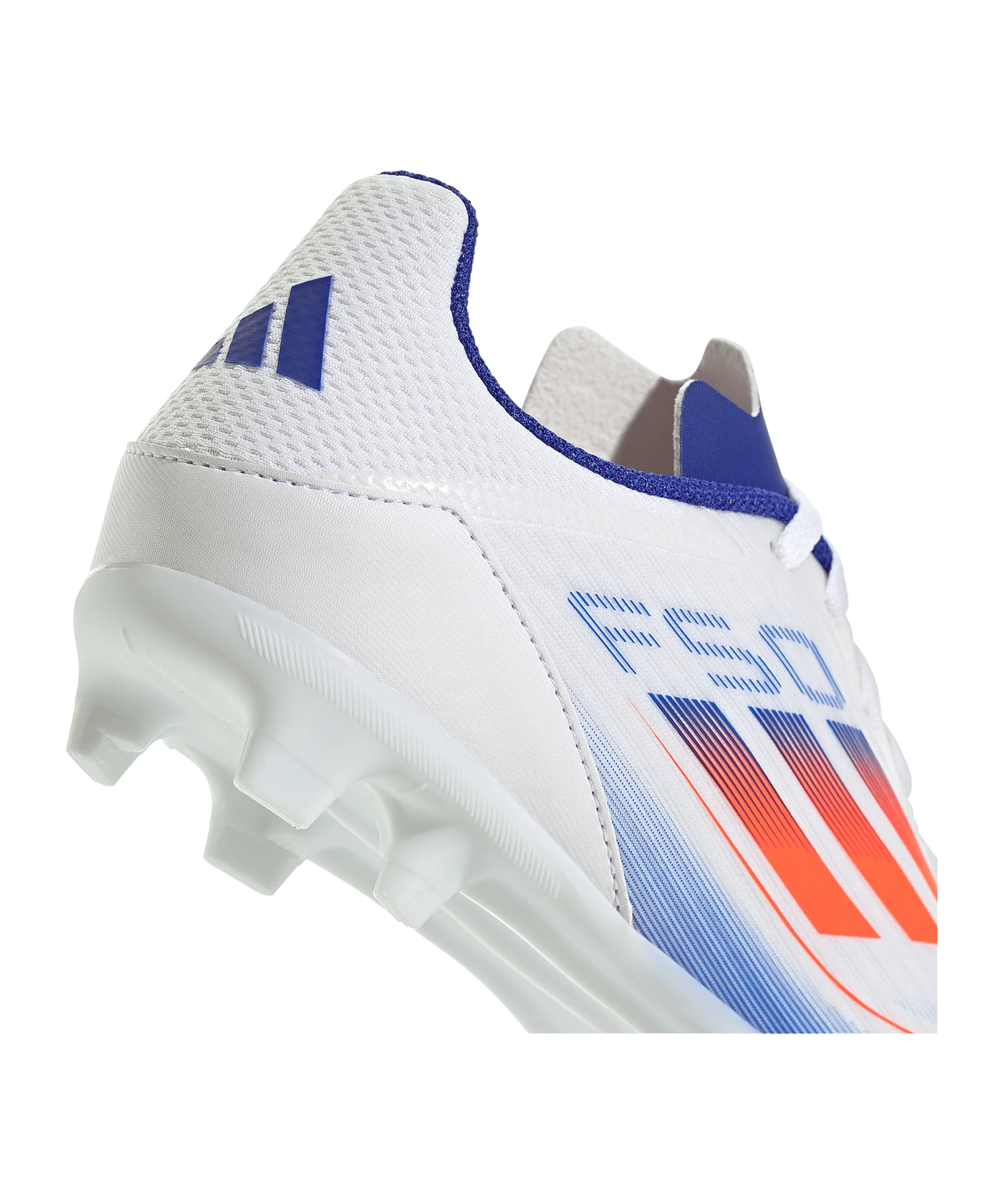adidas F50 League FG/MG Advancement Kids Weiss Rot