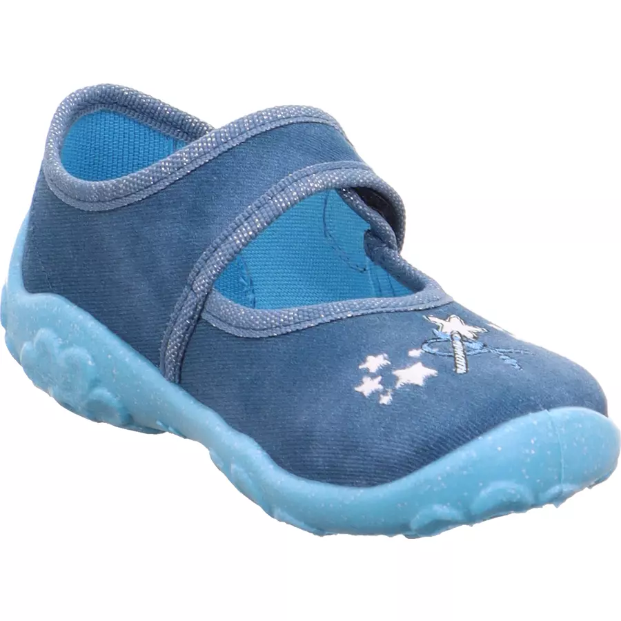 superfit Hausschuh Bonny blau (mittel)