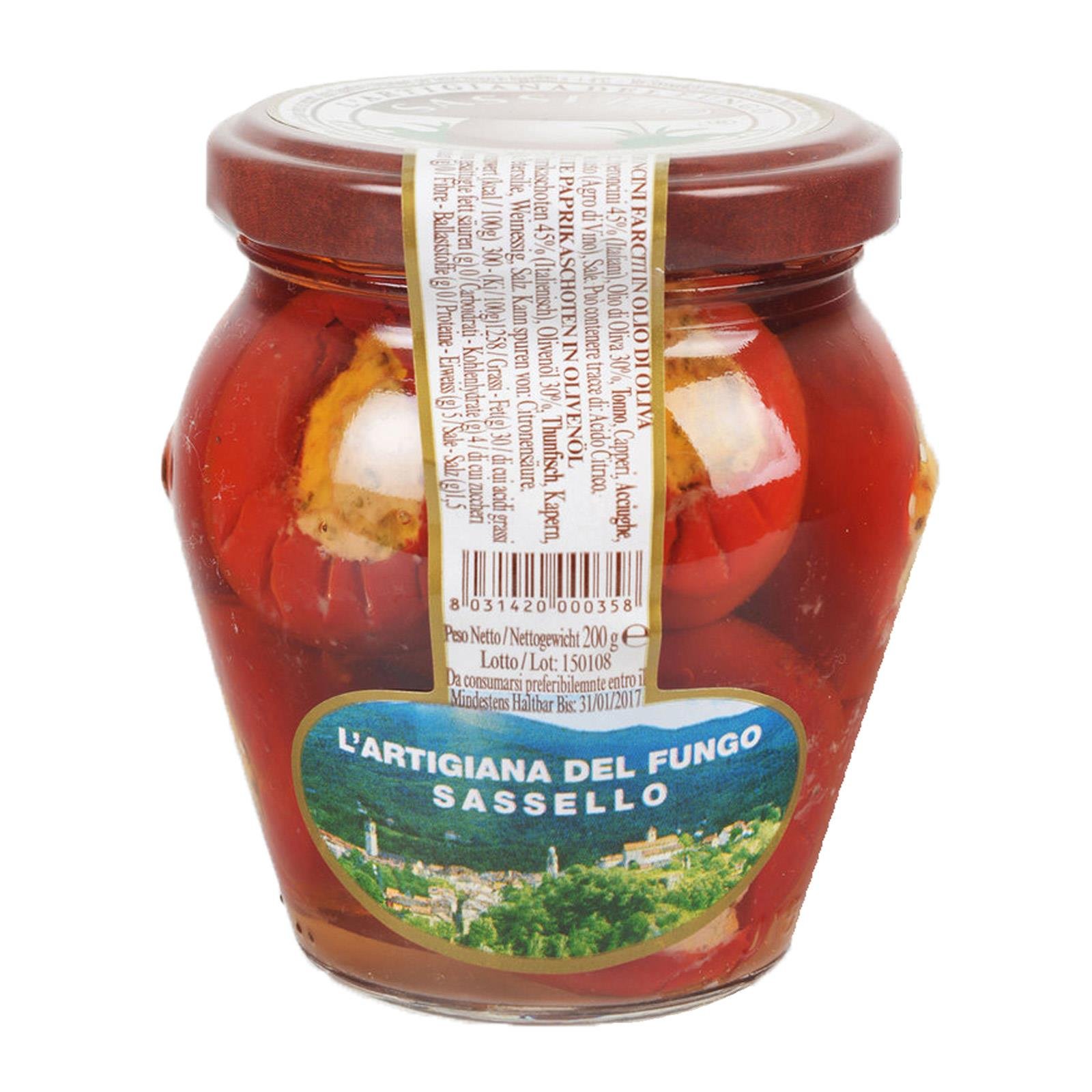 Peperoncini in Olivenöl