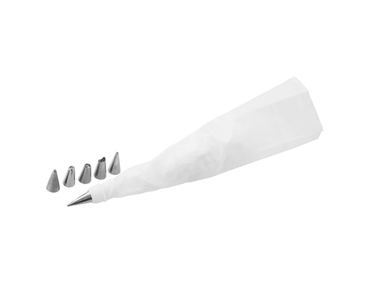 ZENKER - Pâtisserie Poche à douille et 6 embouts de décoration en inox ref.42788