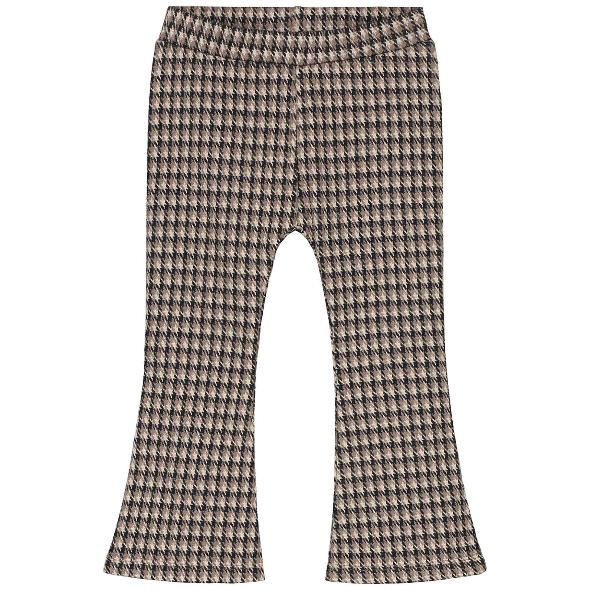 Prénatal peuter broek  ruit grijs