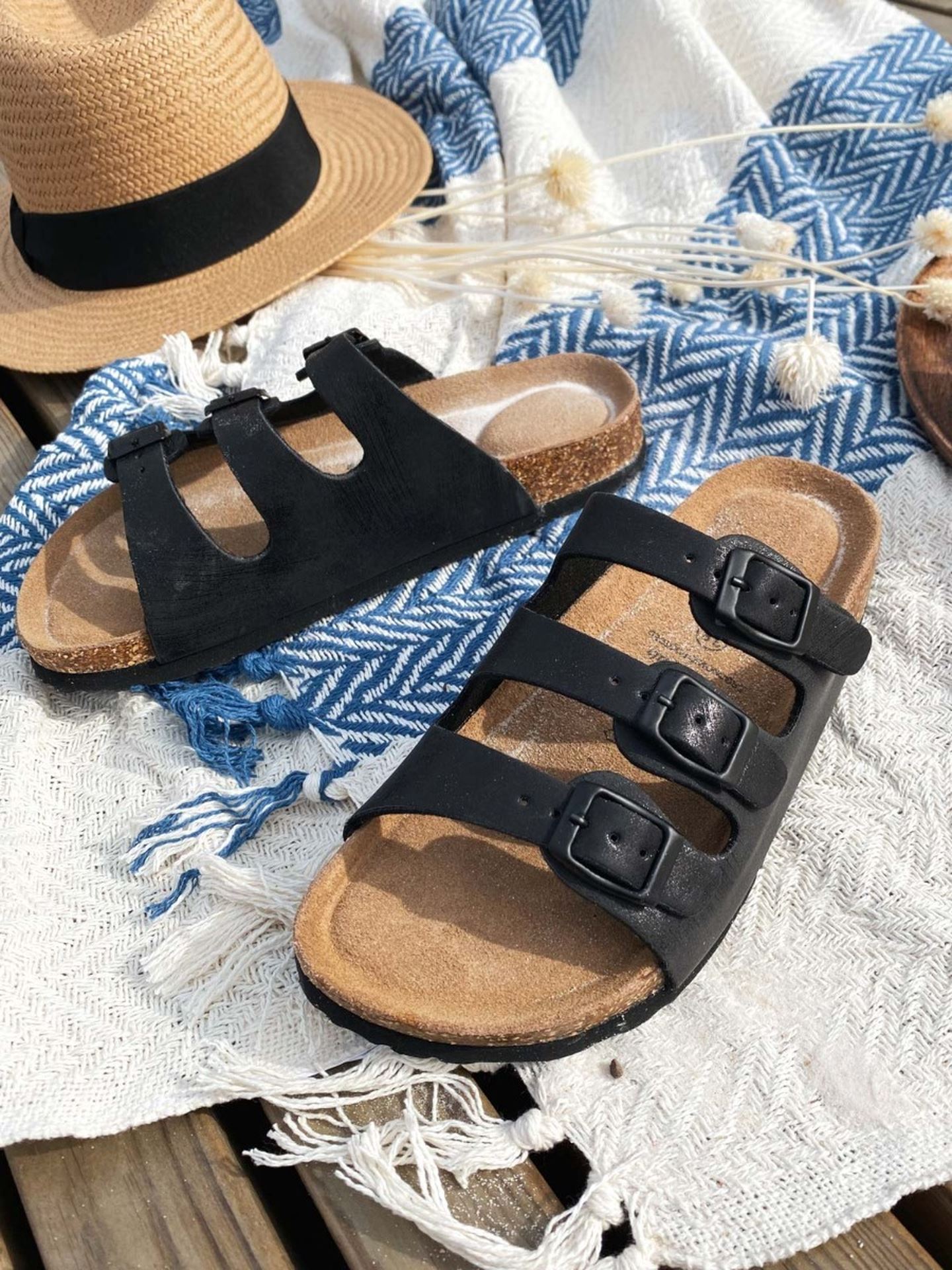 Santa Cork Sandals