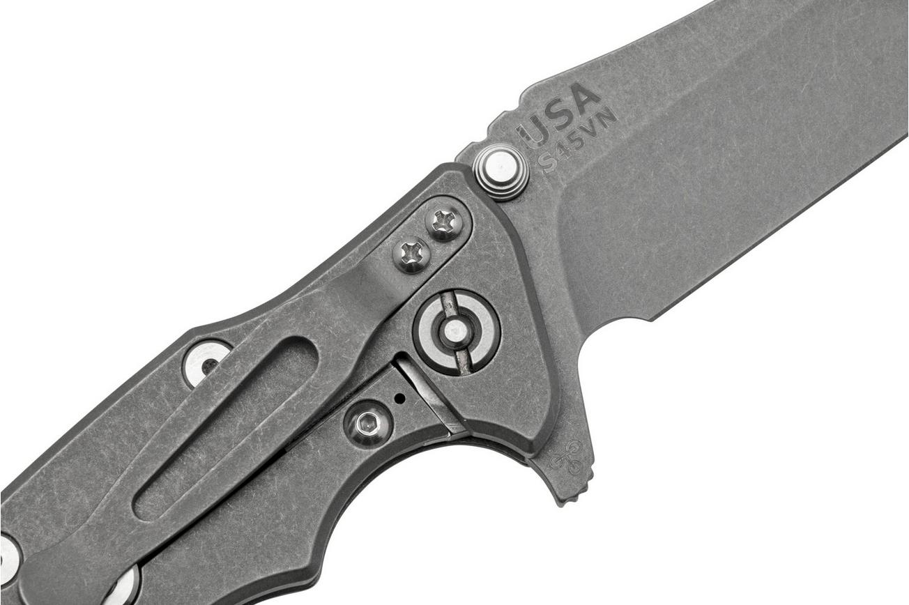 Rick Hinderer Eklipse 3.5” Spearpoint S45VN, Working Finish, Orange G10, zakmes