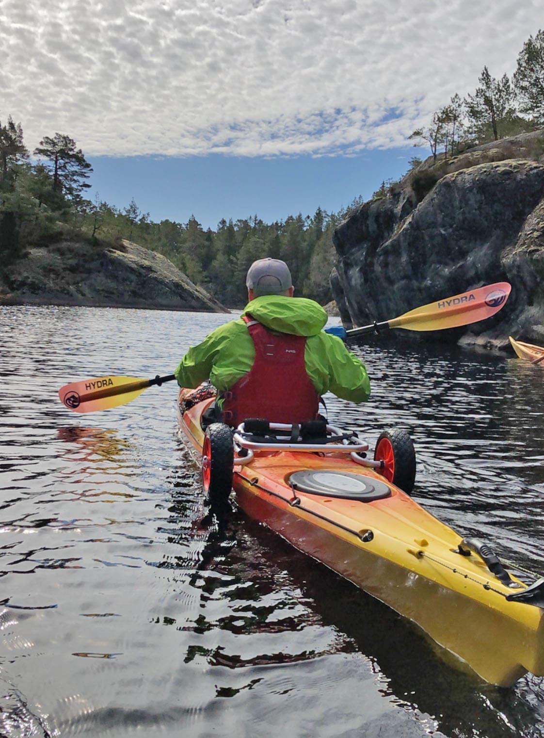 Kjøp Hydra Carbon/Fiberglass Touring Lux paddle fra Hekta På Tur