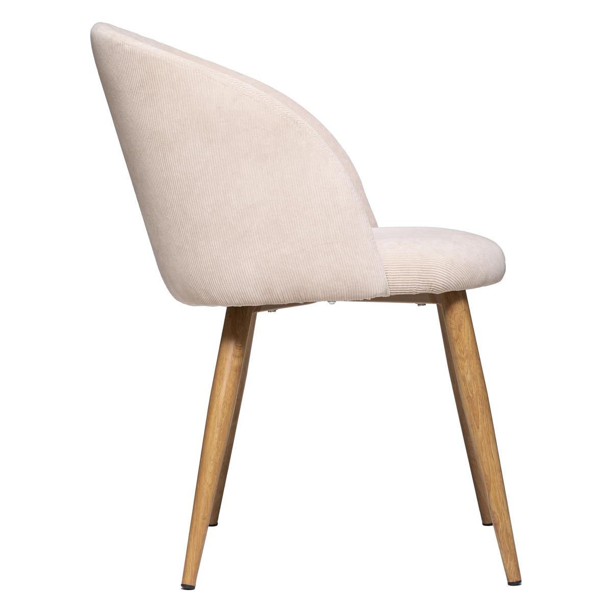 CHAISE IMITATION CHENE CELESTE LIN