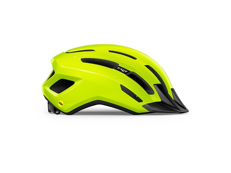 Met Downtown Mips Cykelhjelm Yellow/Glossy