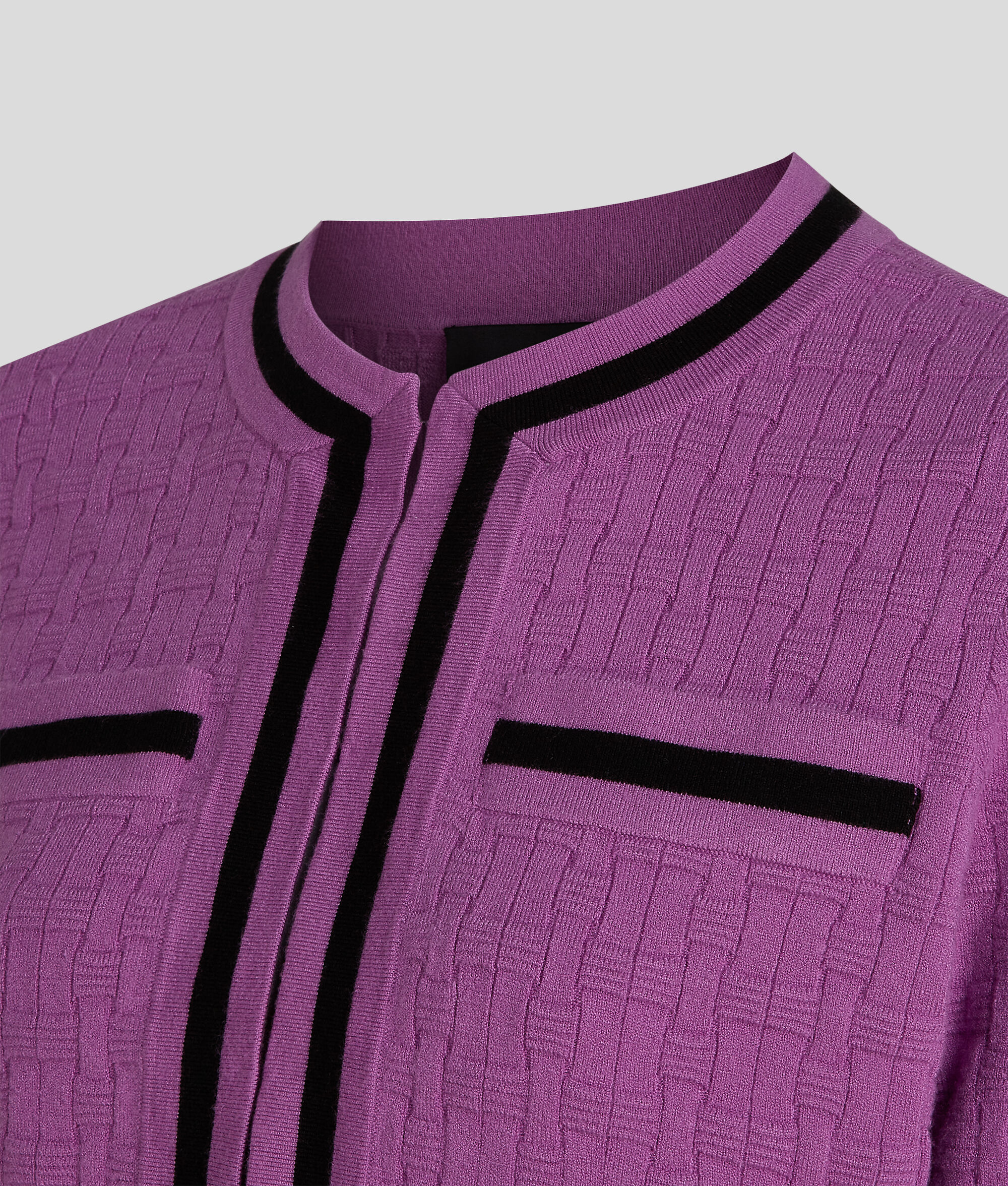 CARDIGAN EN MAILLE TEXTURÉ