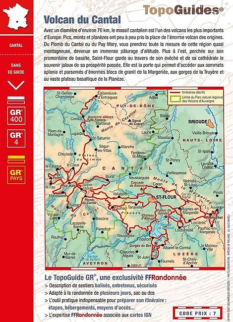 FFRP - 400 VOLCAN DU CANTAL ET PAYS DE SAINT-FLOUR FFRP
