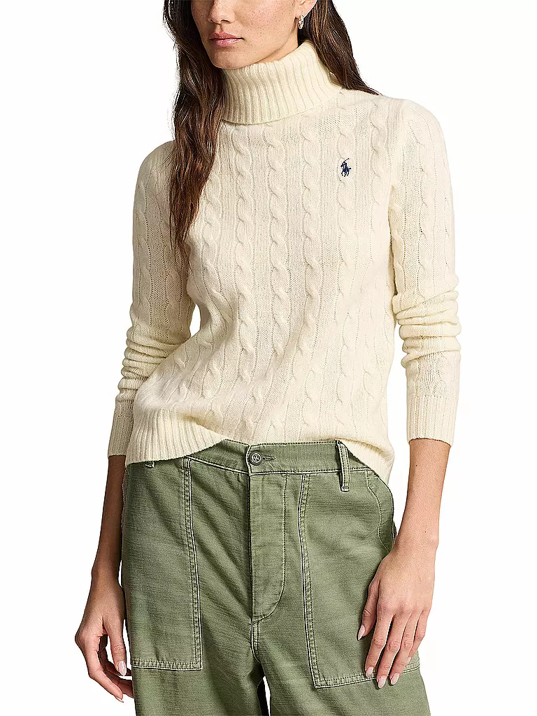 POLO RALPH LAUREN Rollkragenpullover creme