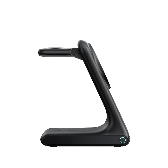 (15W) 3in1 MagSafe Qi Wireless Charger Ladestation für iPhone / Apple Watch / Airpods (JR-W15) - Schwarz