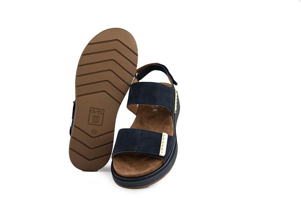 Ara Sandaal Blue Suede