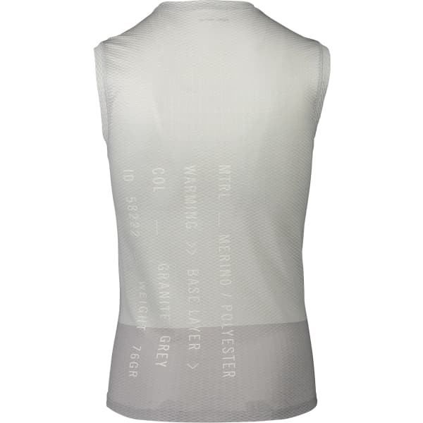 Maillot vélo POC KERNEL LAYER VEST GRANITE GREY