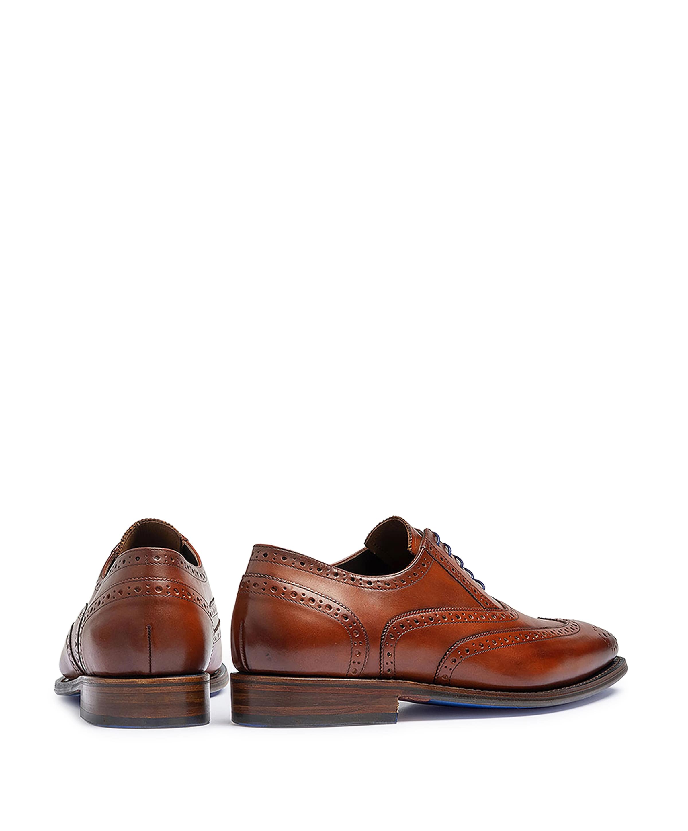Floris van Bommel heren veterschoenen bruin