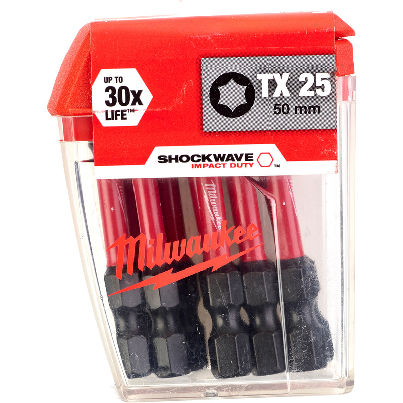 Milwaukee Schroefbit SHOCKWAVE™ TX25x50mm