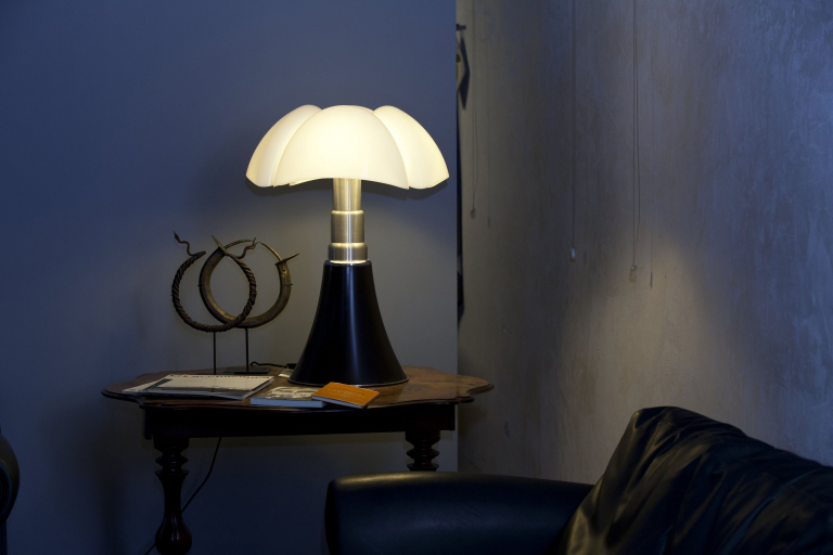 Martinelli Luce Pipistrello vloer- en tafellamp retrofit wit