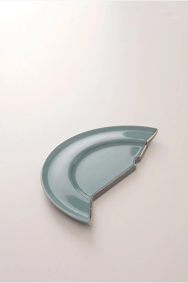 THE HALF PLATES sidetallerken i 6-pack