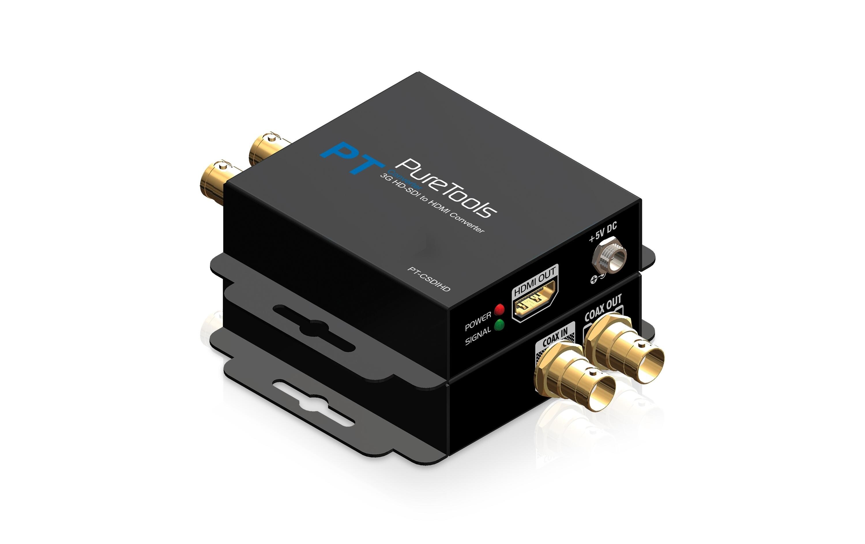 Konverter PT-C-SDIHD 2K SDI zu HDMI<br>2K SDI zu HDMI Konverter