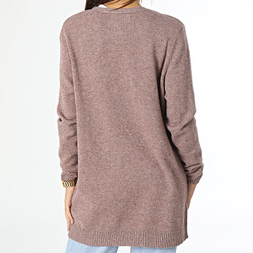 Gilet Femme Lesly Rose Chiné