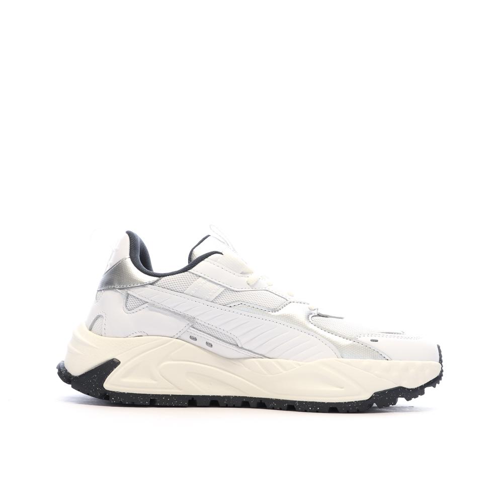 Puma Baskets Blanches Mixte Puma RS-Trck Metallic