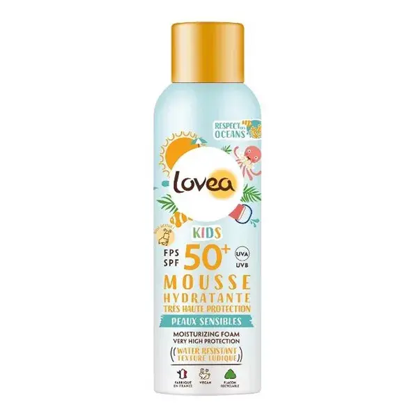 Lovea - Espuma Hidratante Infantil FPS 50+ - 150 ml