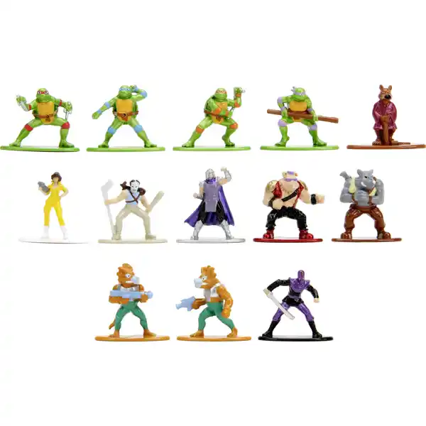 Turtles Blind Pack Nanofigs, 13-sort.