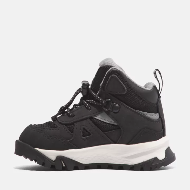 Bottine de randonnée imperméable Lincoln Peak pour tout-petit en noir