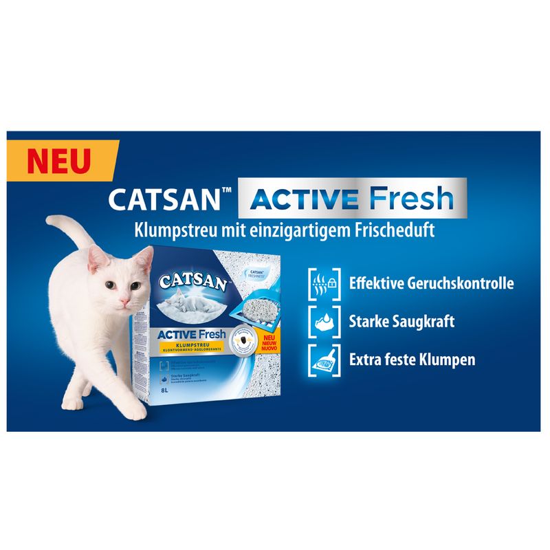 Litière Catsan, Active Fresh