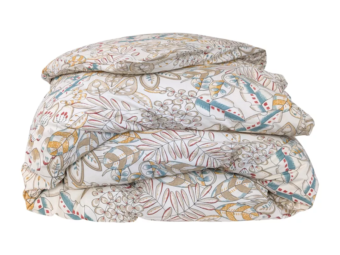 Housse de couette 200x200 cm coton SACHA écru Naturel