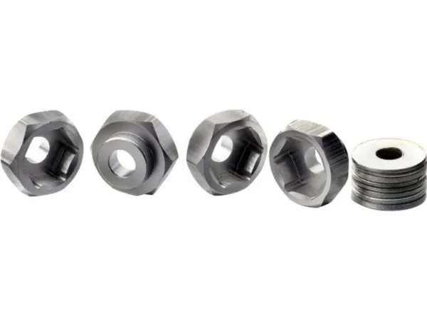 Absima 2560020, Hjulnav, Metal, Rustfrit stål