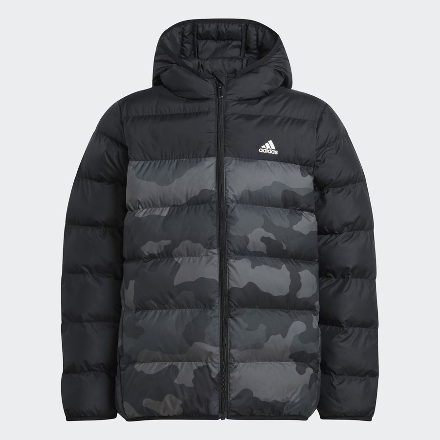 Adidas Synthetic Down Allover Print Jacket