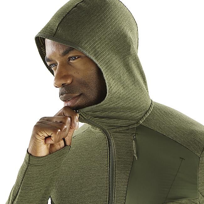 SALOMON - POLAIRE OUTLINE FZ HOODIE M