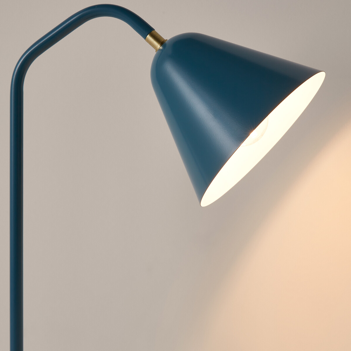LA REDOUTE INTERIEURS<br>Candeeiro de mesa em ferro, Copita