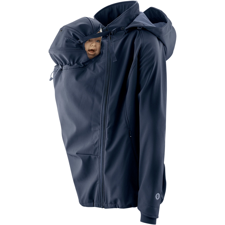 mamalila Softshell-Tragejacke Allrounder navy