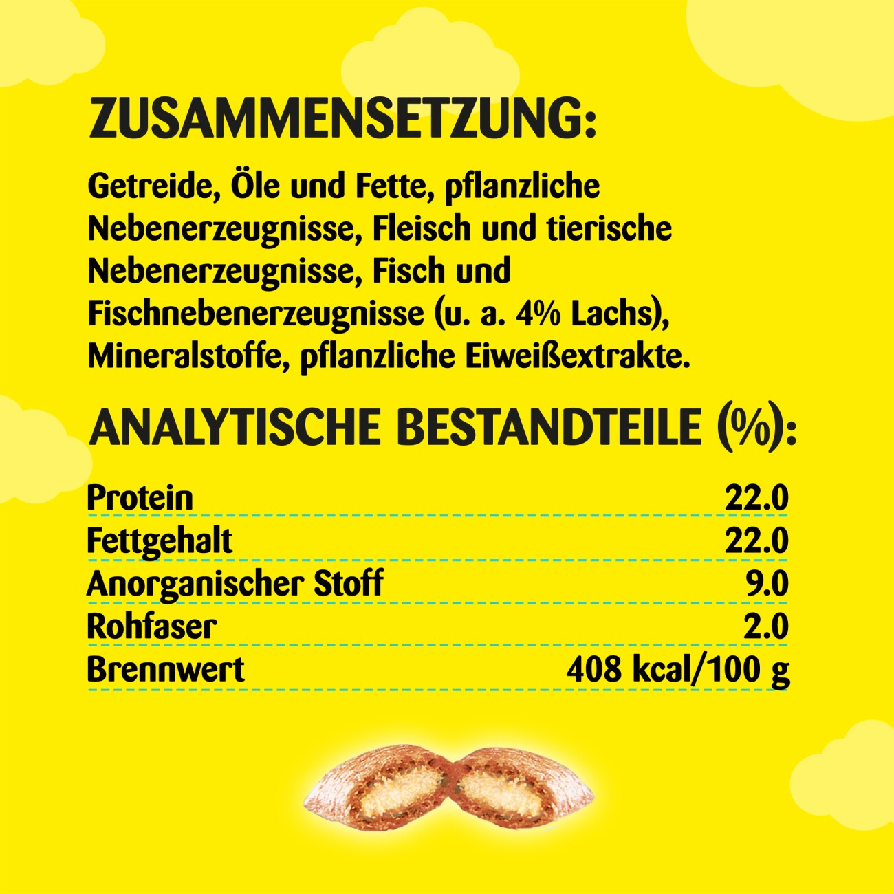 Dreamies Mega Pack 180g Lachs