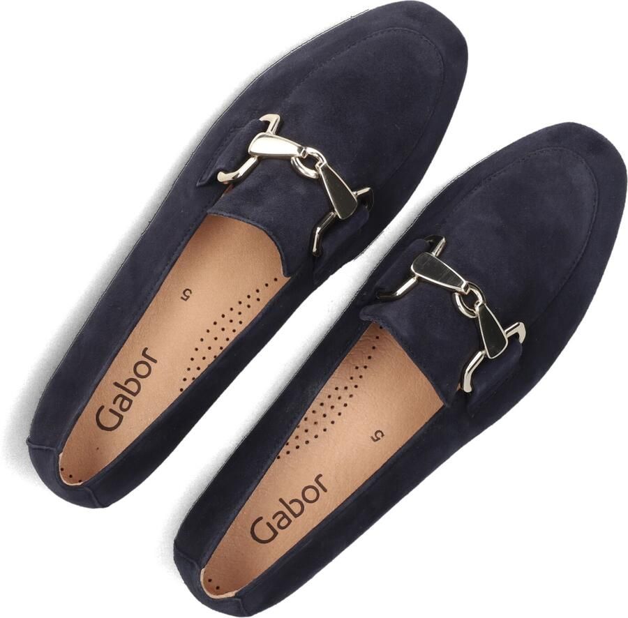 Gabor 211 Loafers Dames Instappers Blauw