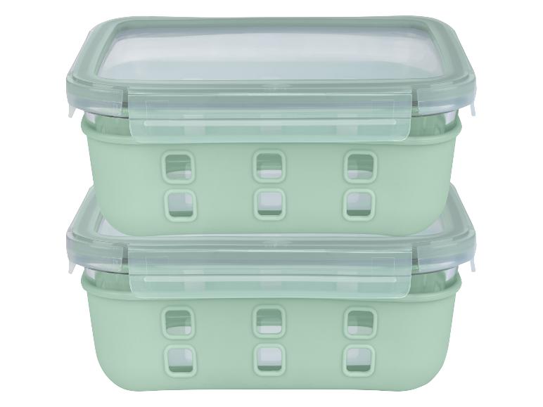 Glazen lunchboxenset