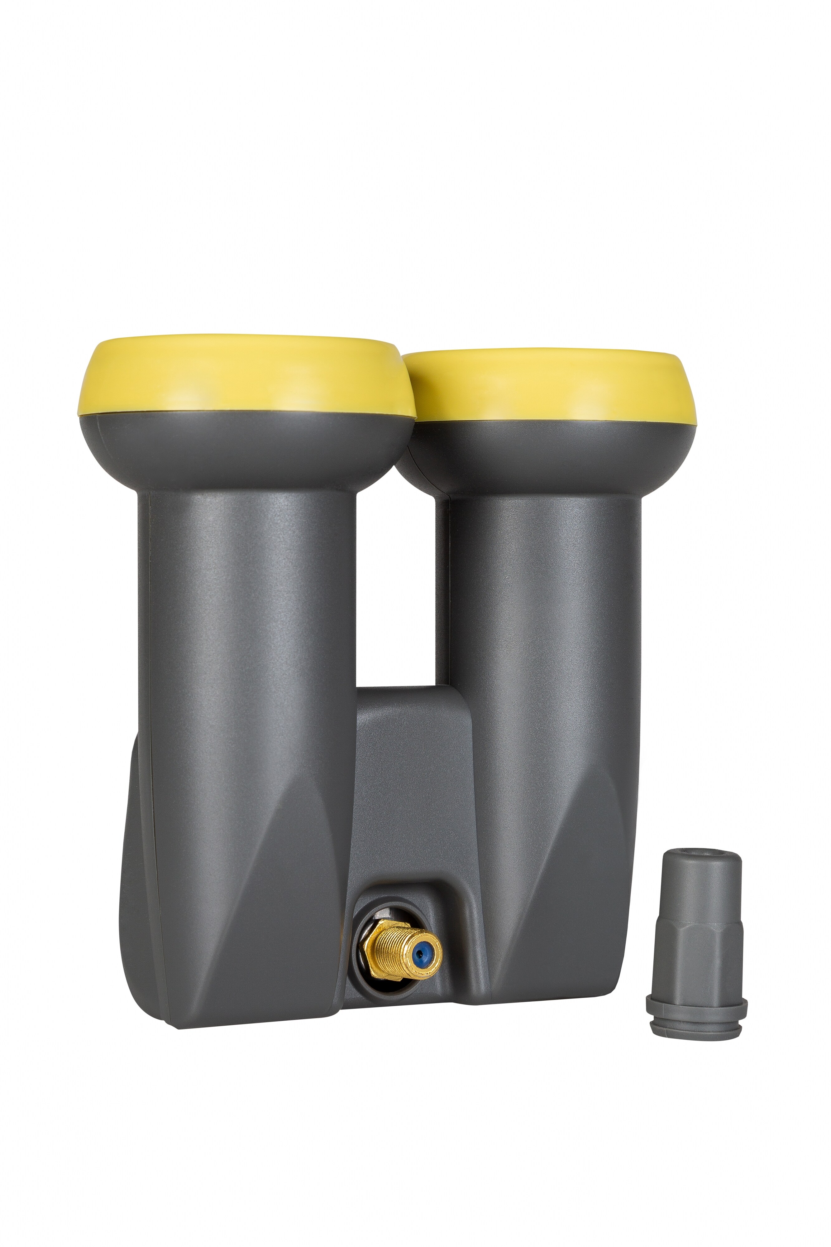 Humax Single Monoblock LNB, 1 Teilnehmer für 2 Satelliten, 0,1 dB