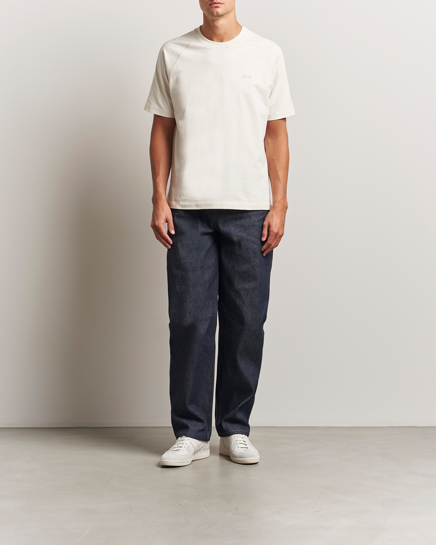 AMI Signature Logo T-Shirt Ivory