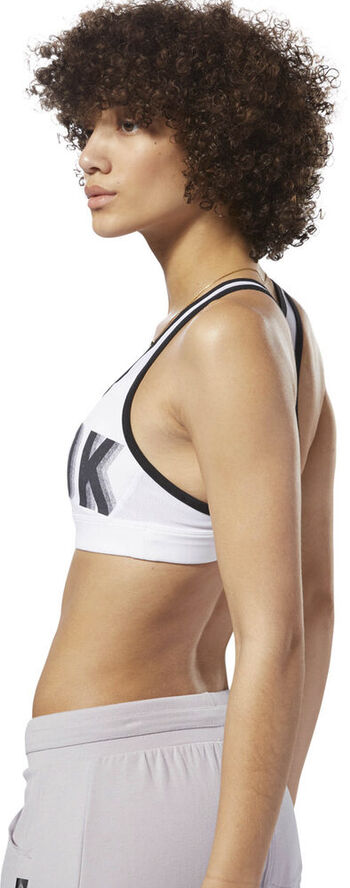 Reebok Hero Racer Brand Read sports bh Hvid