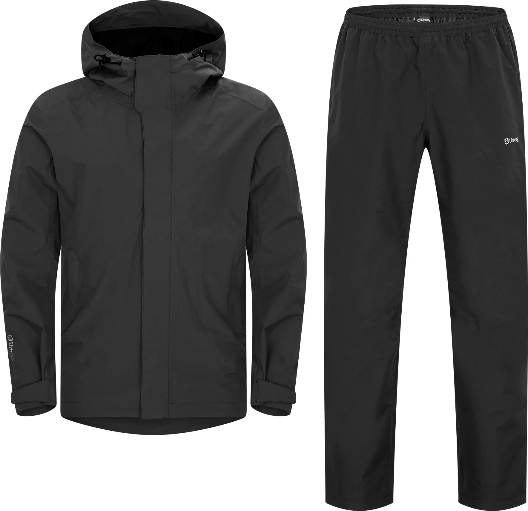 Urberg 2l Rain Set Men Black Beauty