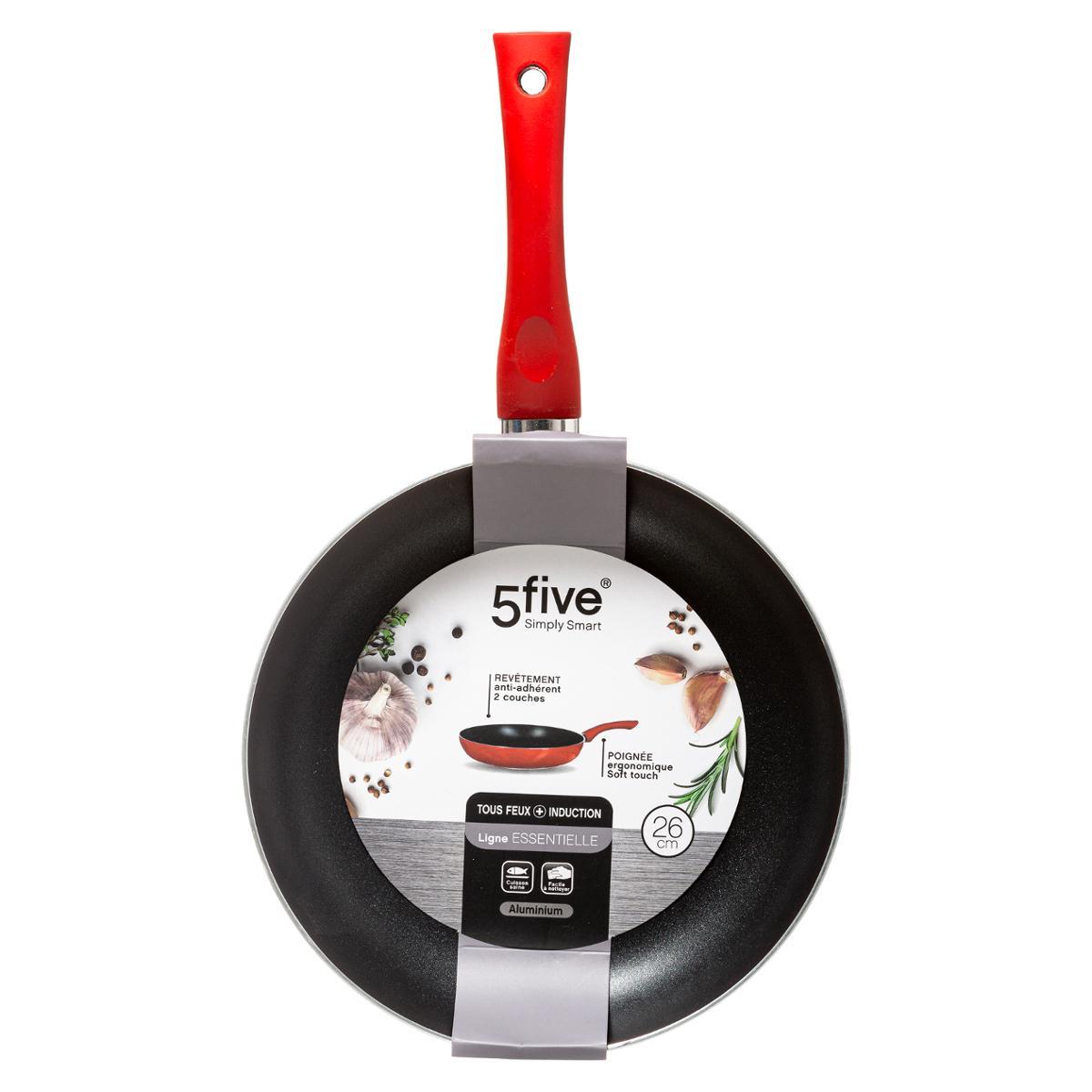 POELE 26CM ALUMINIUM INDUCTION ESSENTIELLE