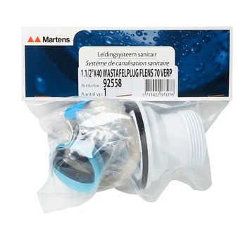 Martens wastafelplug 1/2