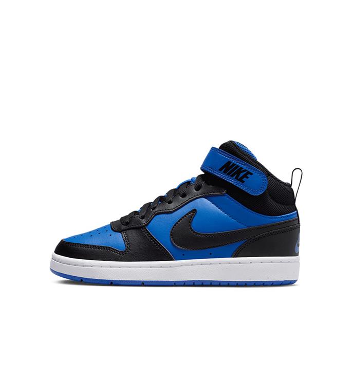 Nike Court Borough Mid 2 CD7782 GAME-ROYAL-BLACK-WHITE