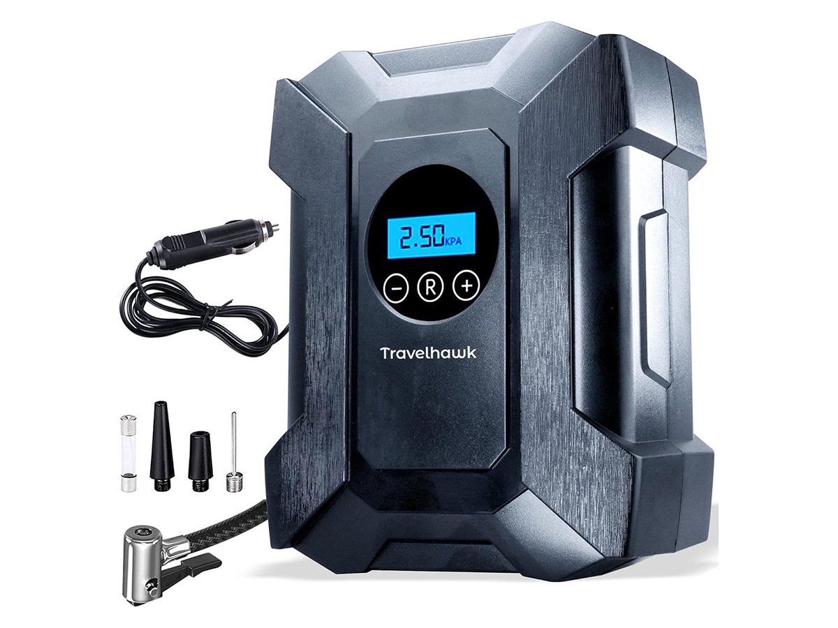 Travelhawk Compressor bandenpomp - 12 Volt