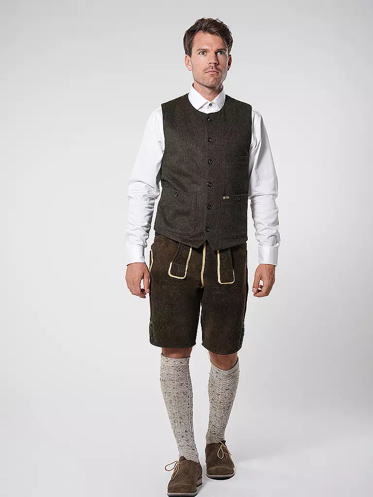 LUIS TRENKER Trachtengilet  olive