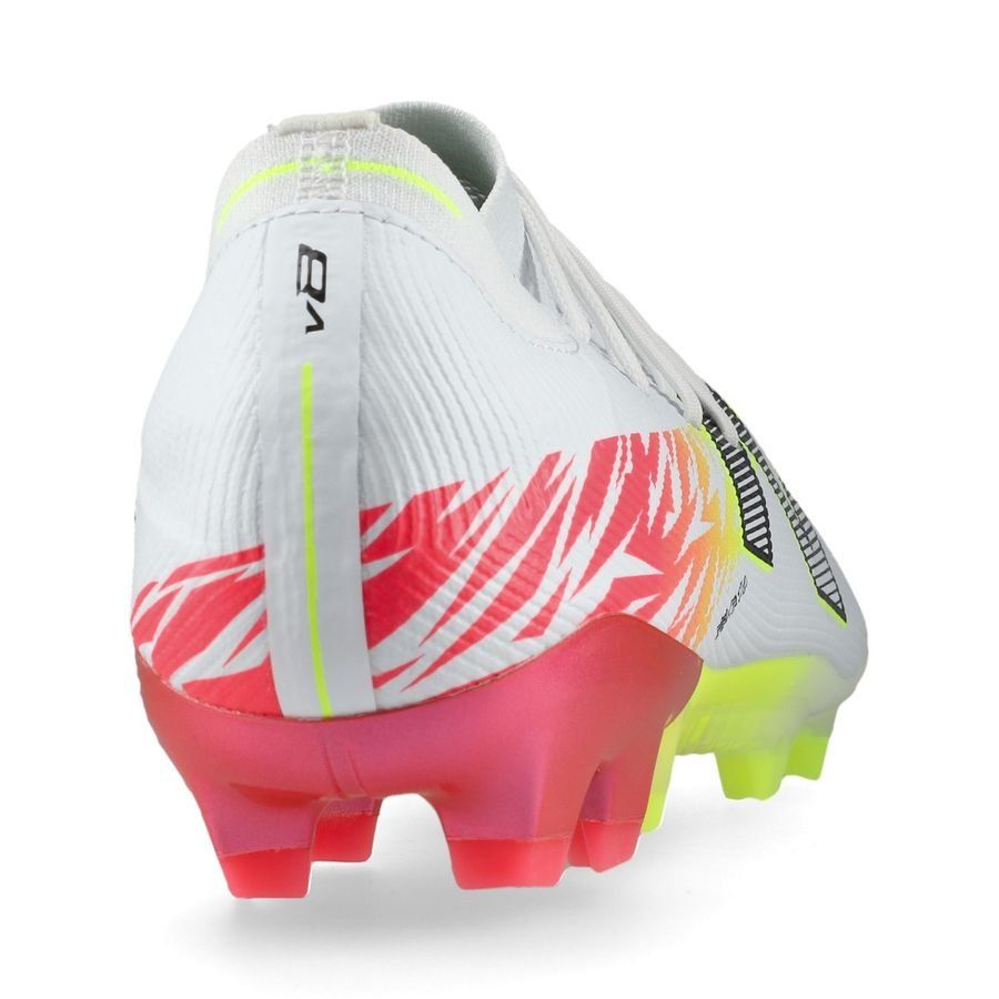 New Balance Furon V8 Elite FG Flash Point - Blanc/Rouge/Argenté