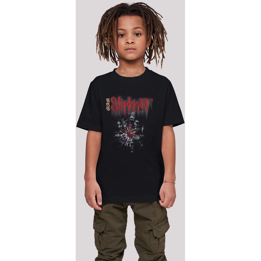 F4NT4STIC T-Shirt Slipknot Metal Band schwarz
