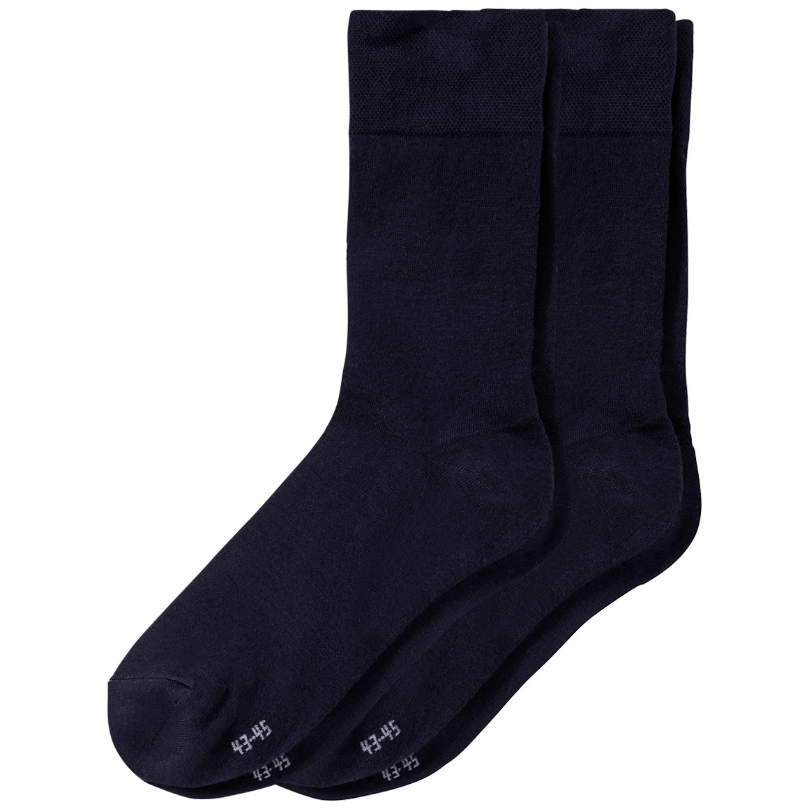 VanVaan 2 Paar Herren Socken mit Viskose aus Bambus dunkelblau