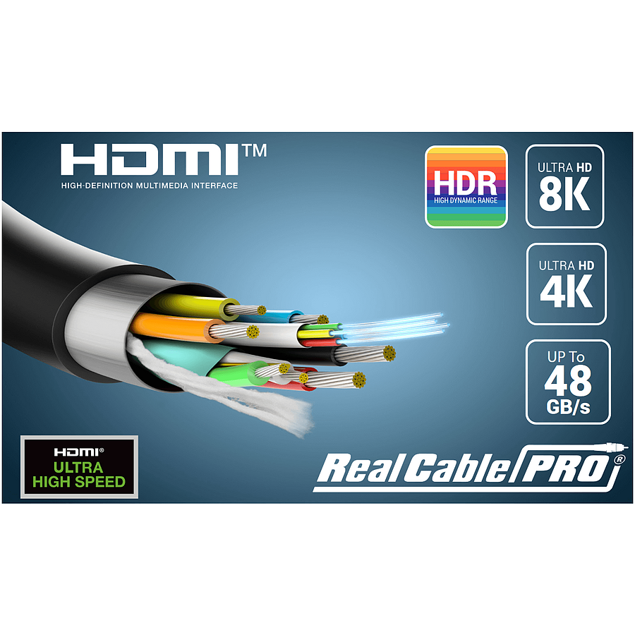 Real Cable HD-OPTIC-8K - 10 m