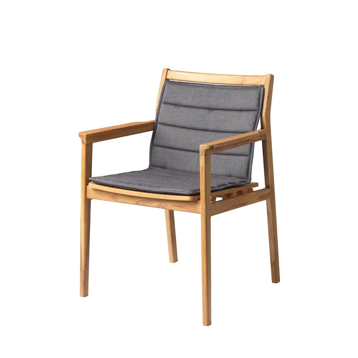 FDB Møbler - M22 Sammen Sitzkissen, 45,5 x 85,5 cm, anthrazitgrau